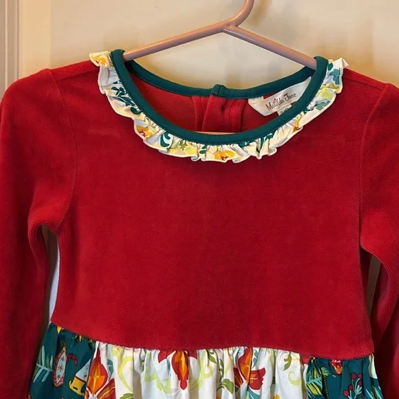 Matilda Jane Happy Holly Daze Dress and For Your Thoughts Benny Size 4 Matilda Jane Happy Holly Daze Dress and For Your Thoughts Benny Size 4